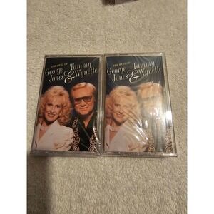 The Best of George Jones & Tammy Wynette Cassette Tape Country‎ Music